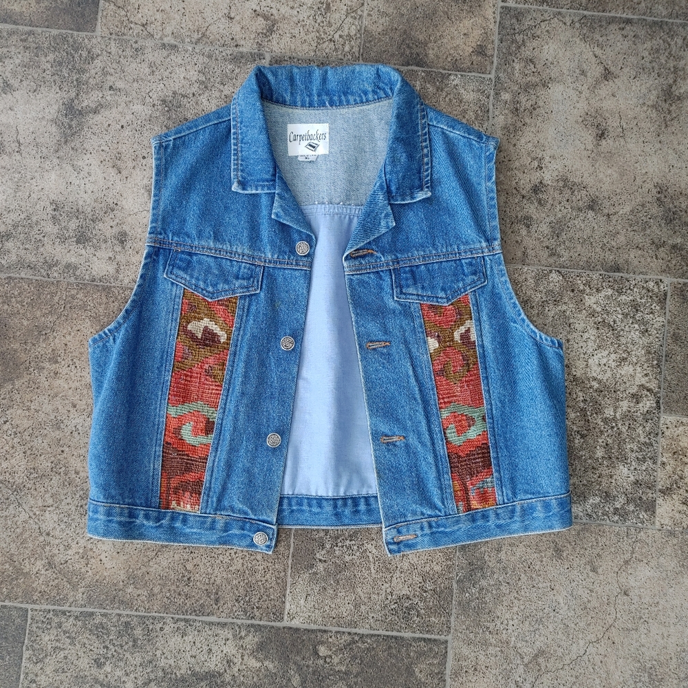 Jean vest by carpetbackers, XL